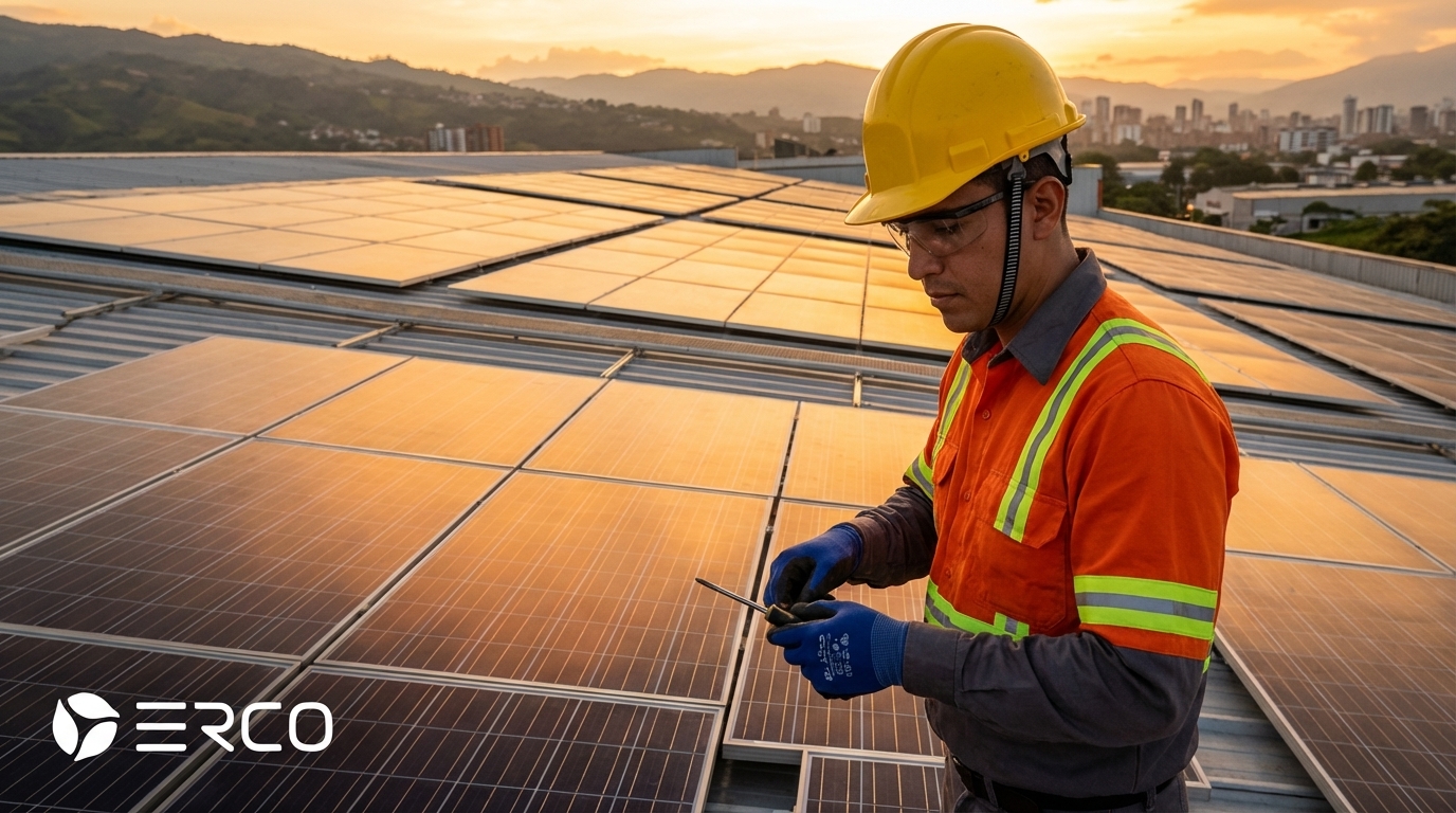 Beneficios Energía Solar Empresas Colombia 2026: Guía C&I