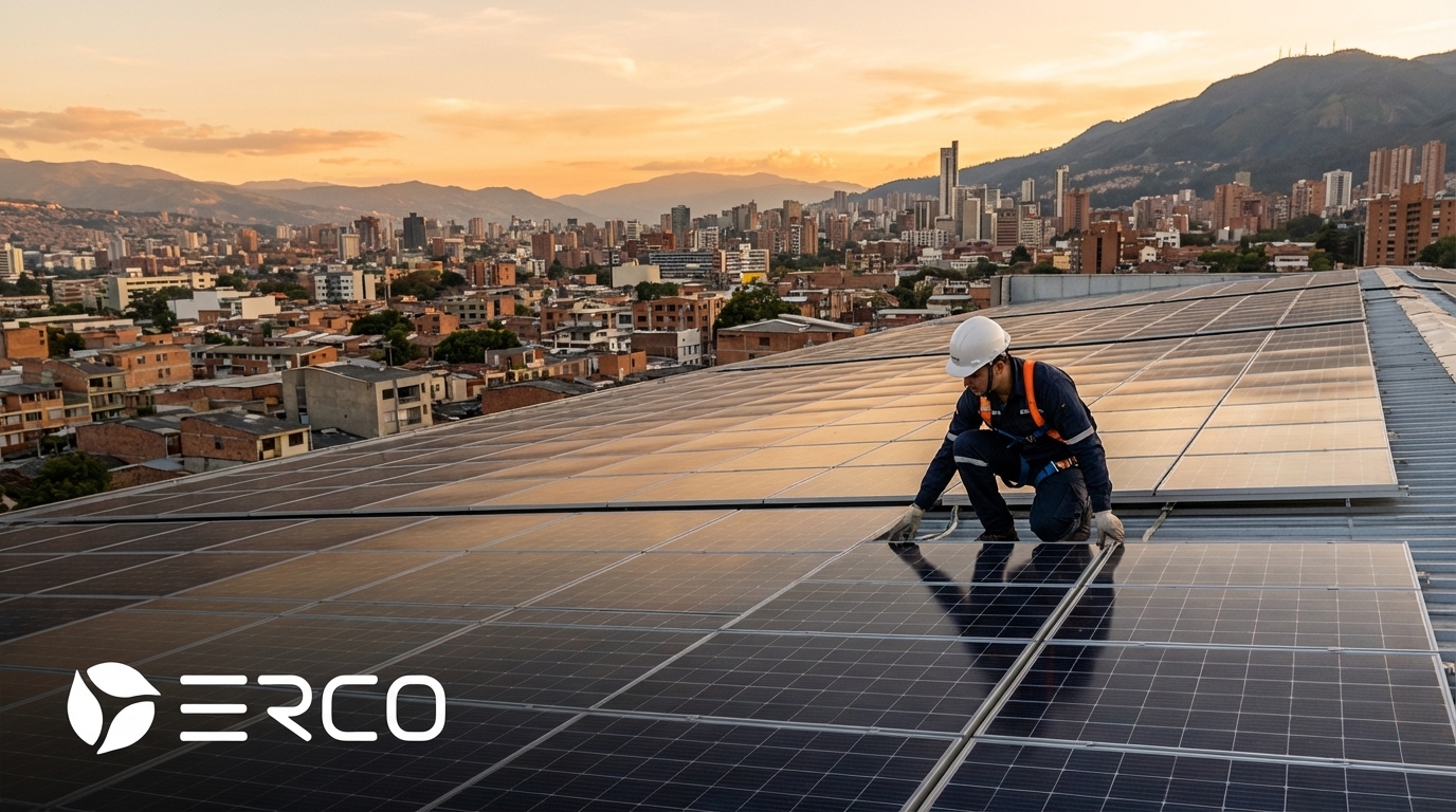 Cómo Funciona la Energía Solar para Empresas en Colombia