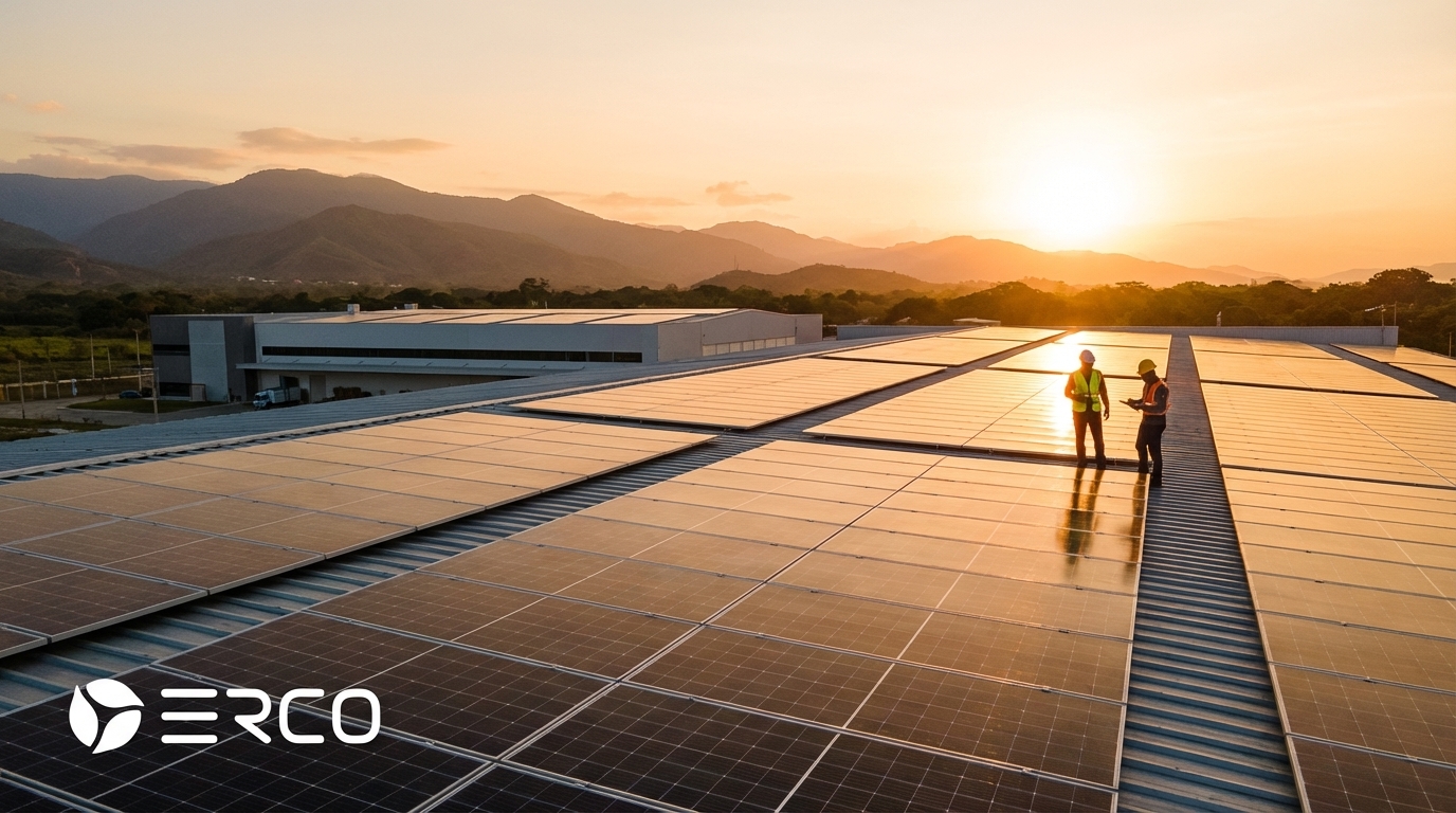 Energía Solar Comercial e Industrial en Colombia 2025