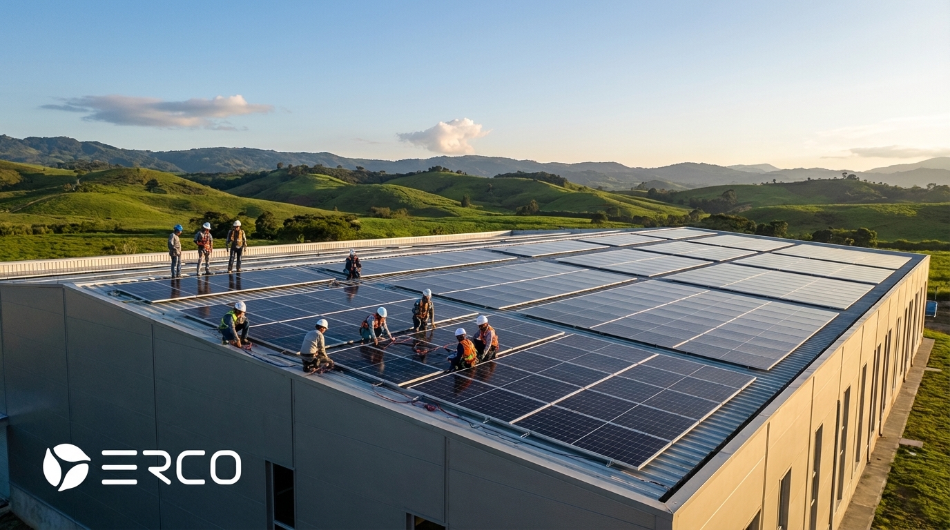 Financiamiento de paneles solares para empresas en Colombia