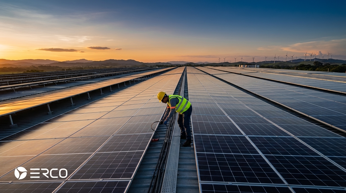 Cómo instalar paneles solares en empresas industriales