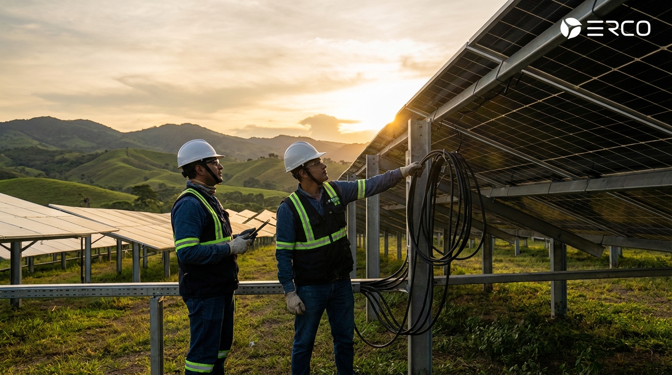 Mejores paneles solares industriales Colombia 2026