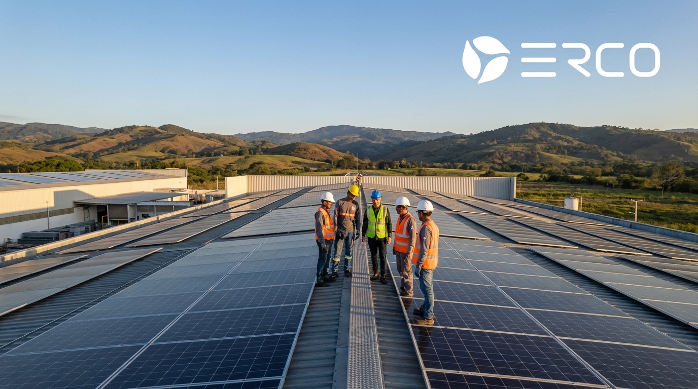 Generación distribuida solar para industrias en Colombia