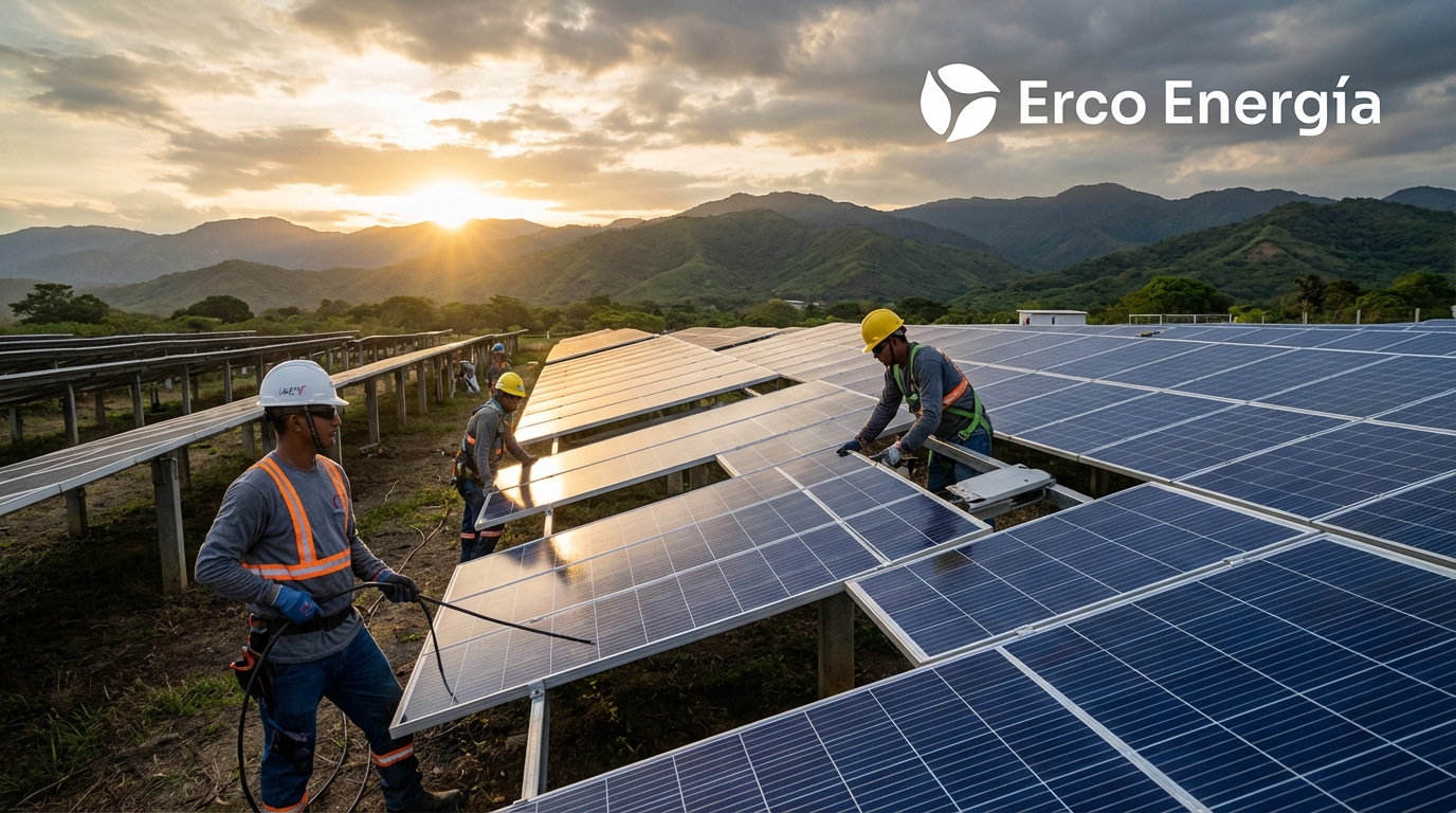 Empresas de energía solar en Colombia con ahorros del 30-45%