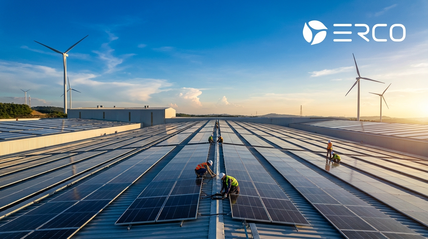 Cómo instalar energía solar en empresas industriales