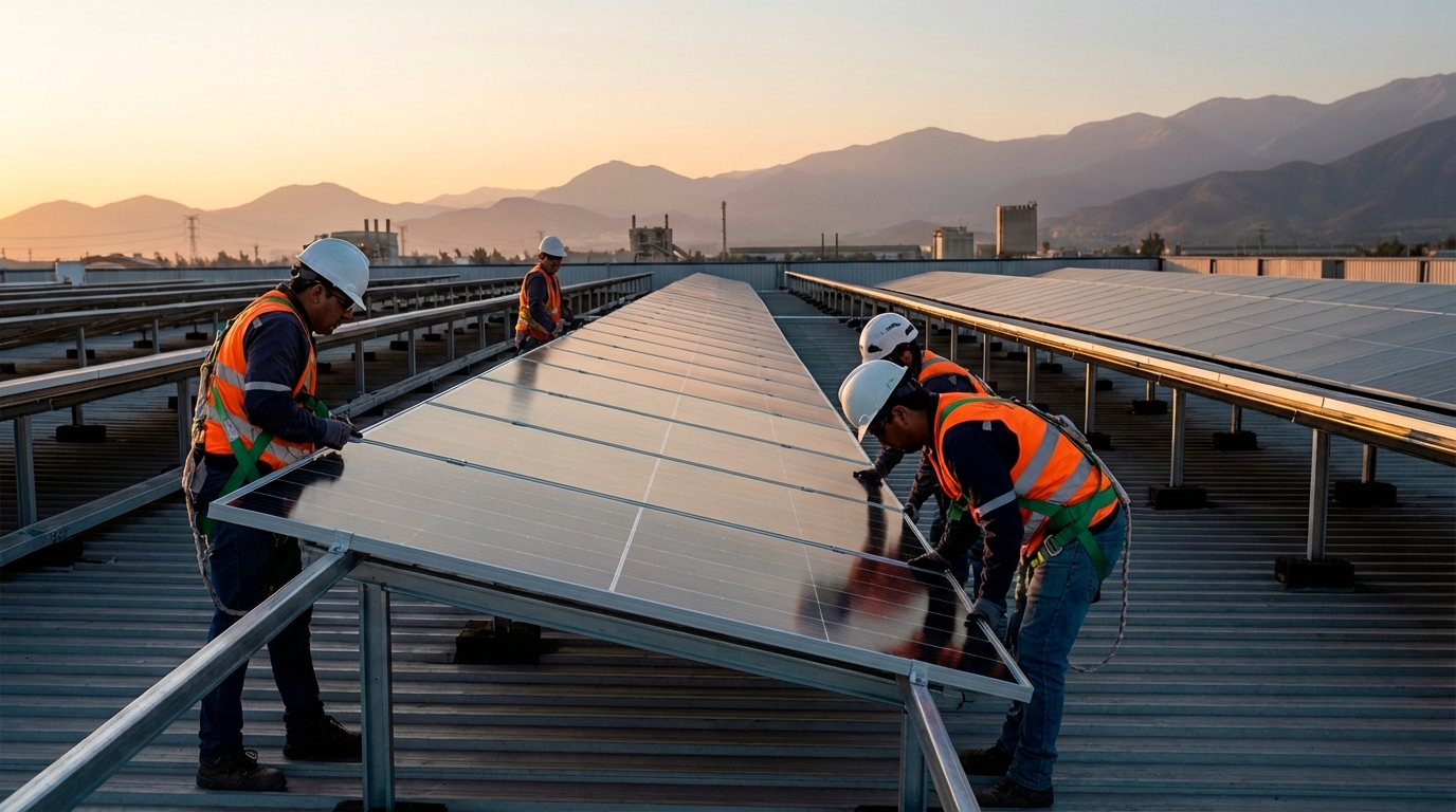 Cómo optimizar el consumo energético industrial con solar