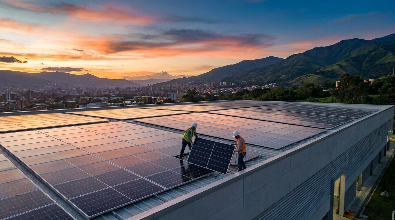 Precios instalación paneles solares para empresas 2026