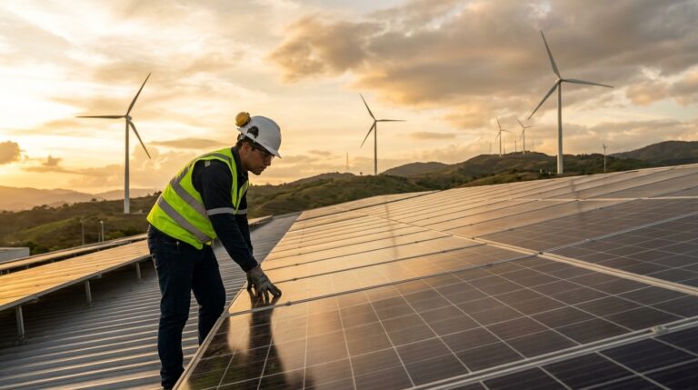 Beneficios de energía limpia para industrias en Colombia