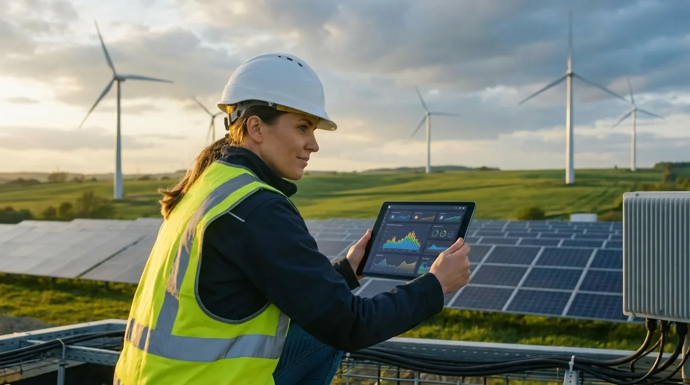 Monitoreo de consumo energético en tiempo real para empresas