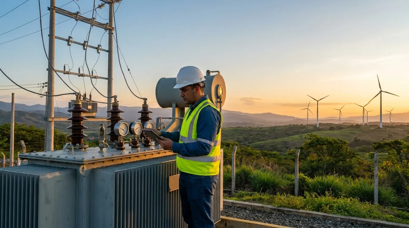 Ahorro energético en transformadores eléctricos en Colombia