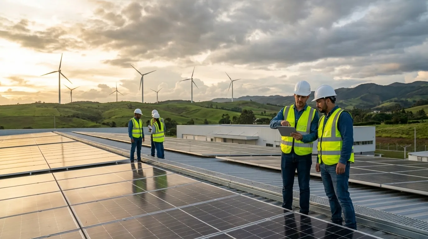 Guía 2026: autogeneración renovable en manufactura Colombia