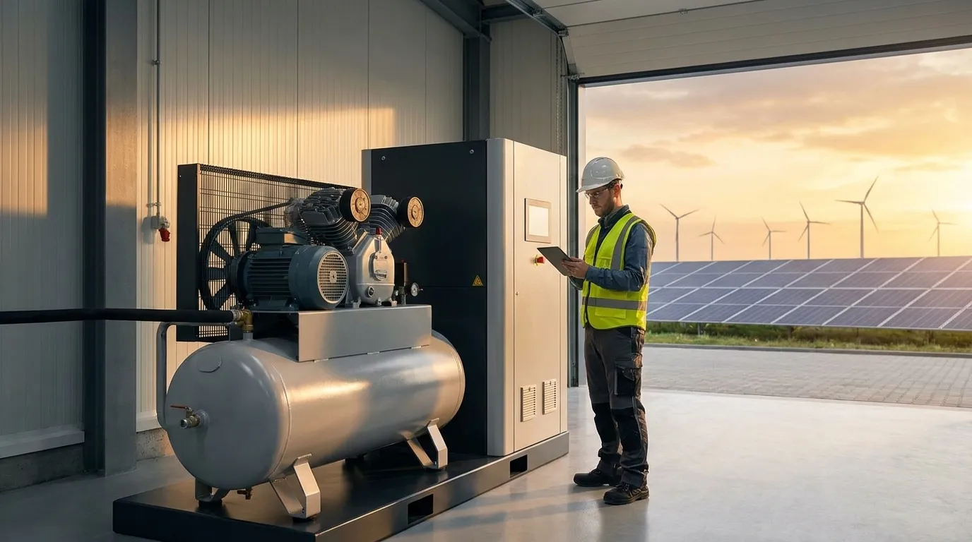 Cómo lograr ahorro energético en compresores de aire