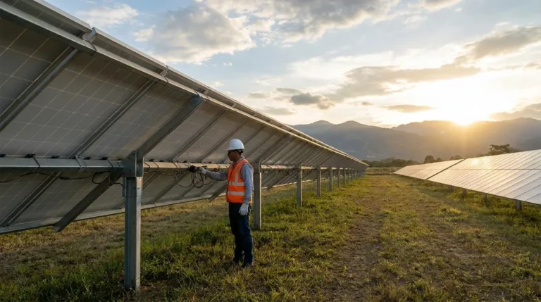 Rendimiento real de los paneles solares en Colombia