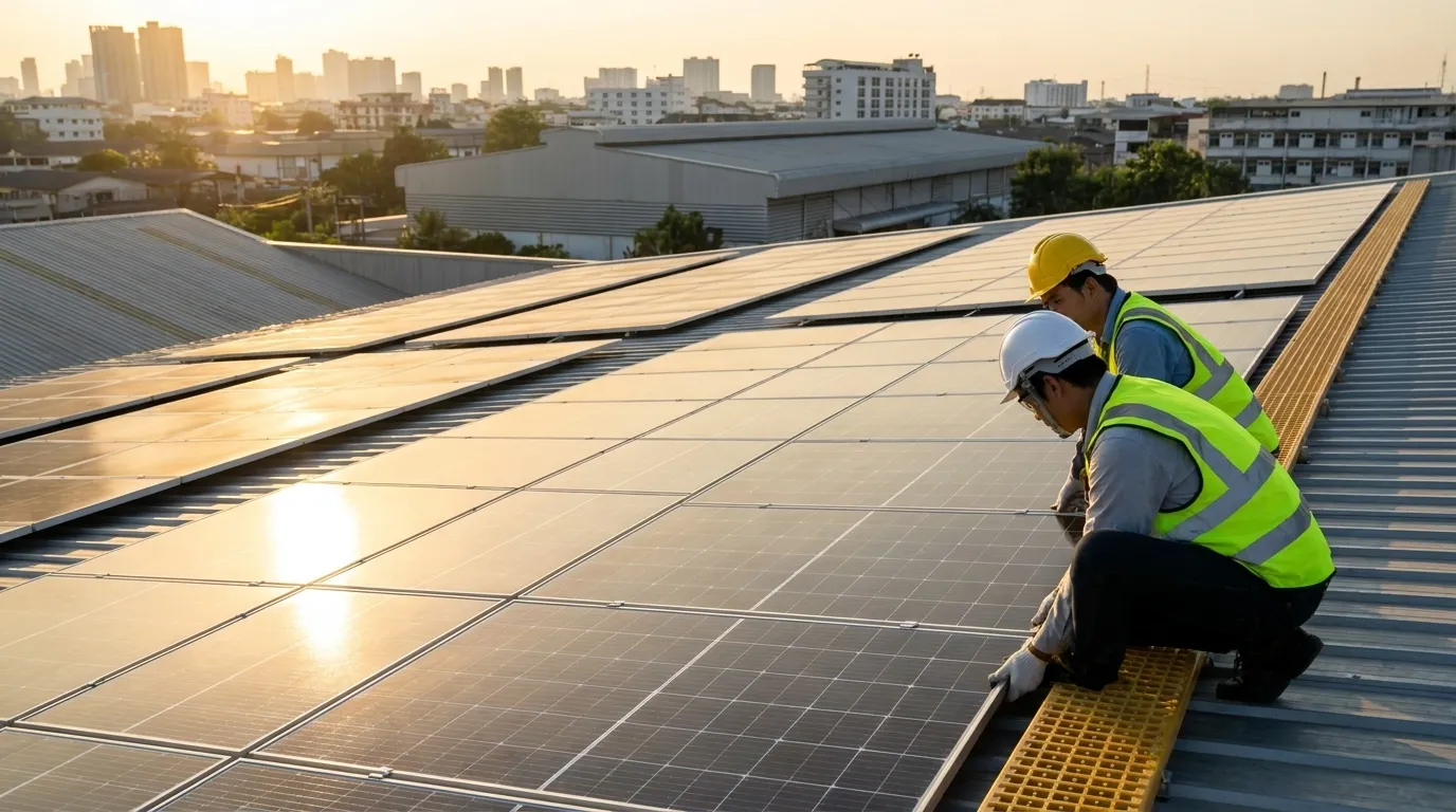 Energía solar para empresas: reduce costos hasta un 60%
